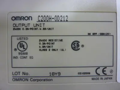 USED OMRON C200H-0D212