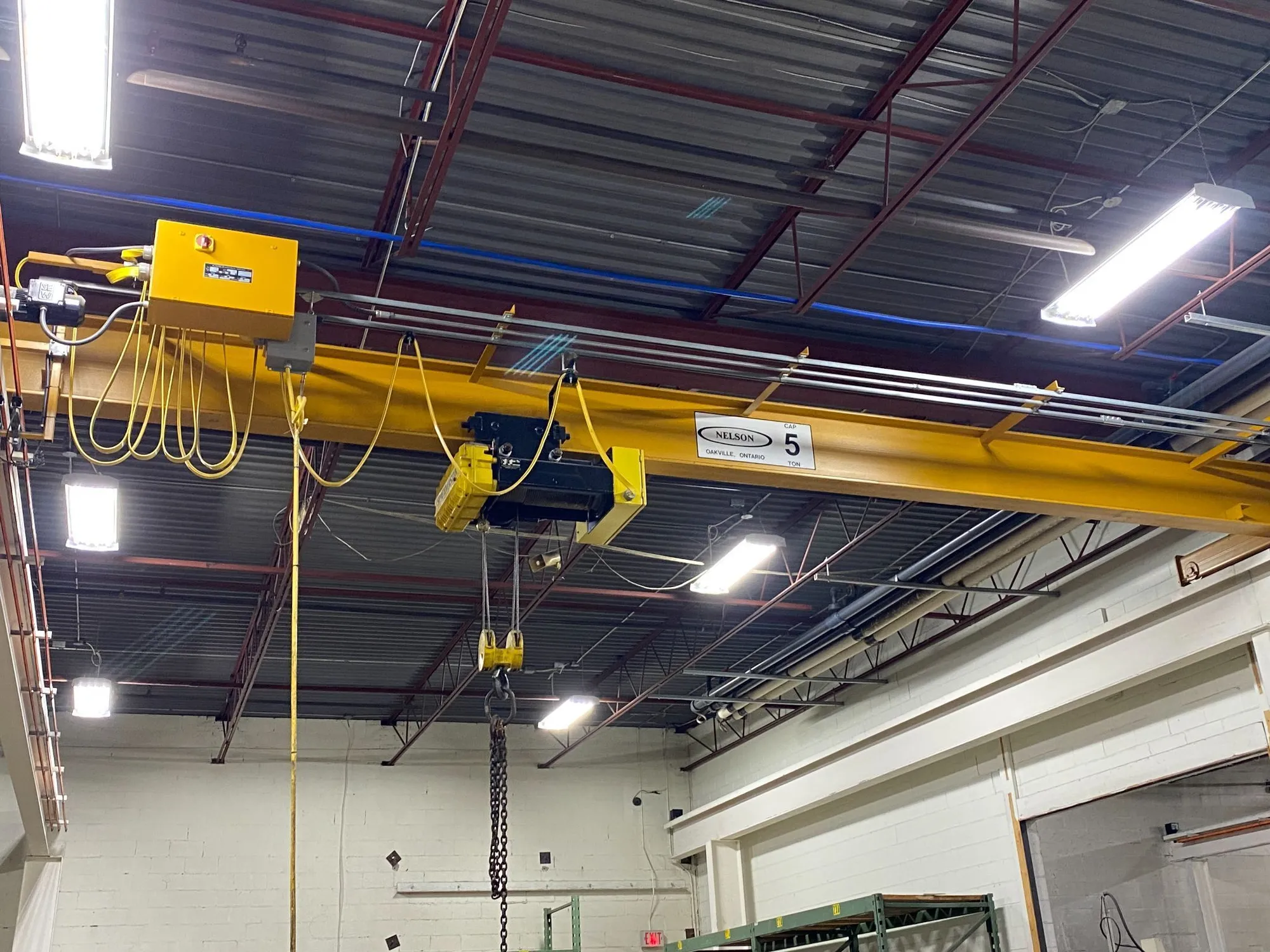 USED NELSON 5 TON CRANE
