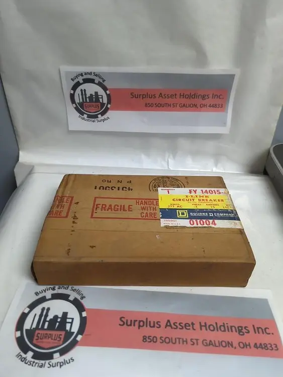 New | in-Stock SQUARE D FY-14015-A Miscellaneous Equipment (Electrical & Power) | Surplus Asset Holdings #1202273