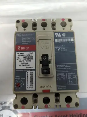 Used CUTLER-HAMMER HMCP100R3C Miscellaneous Equipment (Electrical & Power) | Surplus Asset Holdings #1202245