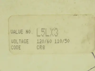 Honeywell Skinner L5LX3 Brass Solenoid Valve 3-Way NC 120V 10-150 PSI 1/2" NPT