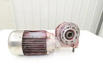 Varvel SRS060401925 Gearmotor 40:1 Ratio 42rpm 3/4Hp 230/460V Hollow Shaft
