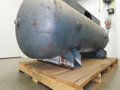 Manchester 3024 Compressed Air Receiver Tank 250 Gallon 200PSI 200°F Horizontal