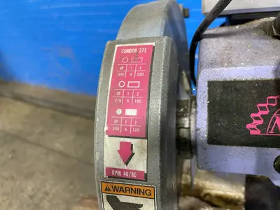 Used MEP CONDOR 275 Circular Cold Saws Ohio US | HGR 24 #1230620