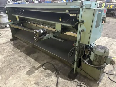 10' X 1/4" NIAGARA MODEL #SP-10-1/4 HYDRAULIC SHEAR: YOBRO #23863