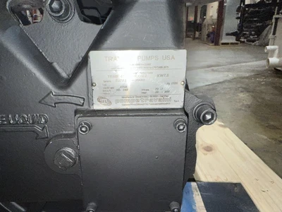 11.5 HP Travaini Vacuum Pump