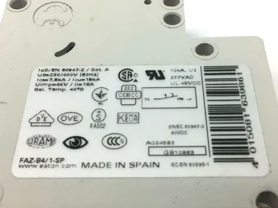 USED EATON CIRCUIT BREAKER