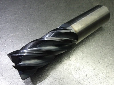 Widia/Hanita 1" 5 Flute Carbide CR Endmill .03" R  5V0C25008BT WP15PE (LOC3668B)