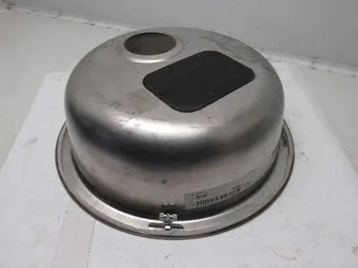 Emsen IKEA 501.141.36 18" Stainless Steel Round Drop In Stainless Steel Bar Sink