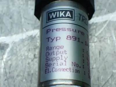 Used WIKA 891.14.520 Pressure Transmitters Ohio US | HGR 24 #831544