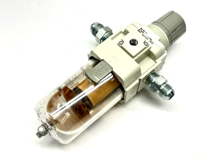 Used SMC AW40-N04-Z-B Air Pressure Regulators Michigan US | Maverick Industrial Sales #1486187