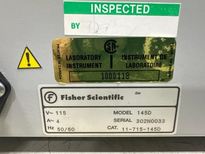 Fisher Scientific 145D Other Medical & Lab Equipment | Fram Fram LLC (14)