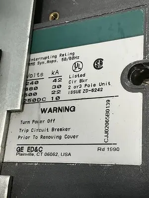 USED GENERAL ELECTRIC TJJ436250WL