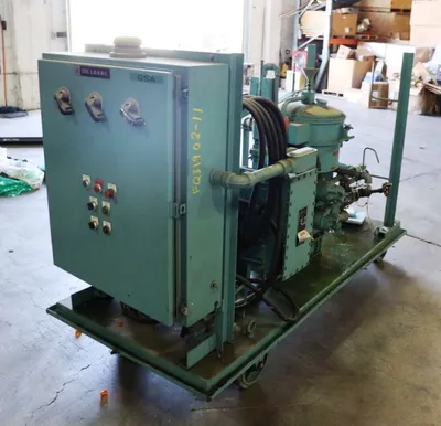 Alfa-Laval MAB 206S-24 oil cleaning module, SS.