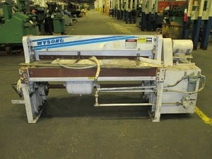 Used WYSONG # 1460 Power Squaring Shears (Gauge) New Jersey US | National Machinery Exchange #1498283