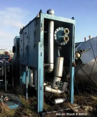 Used Industrial Vacuum Dryer – 8000L Henkhaus, Leybold Heraeus Vacuum Skid