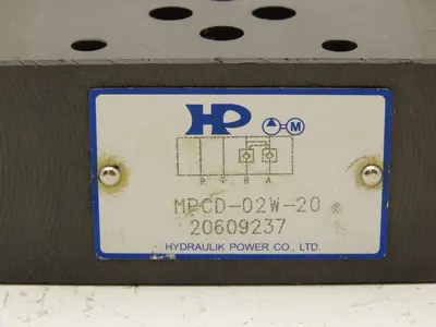 Northman HP MPCD-02W-20 Hydraulic Modular Pilot Operated Check Valve