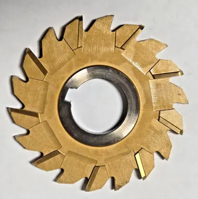 Moon Milling Cutter 4" x 9/32 HIGH SPEED STEEL HSS resharpened
