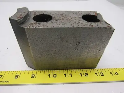 CJ-77 Lathe Chuck Top Jaws 4-3/4" X 3-3/8" X 2" Lot Of 3