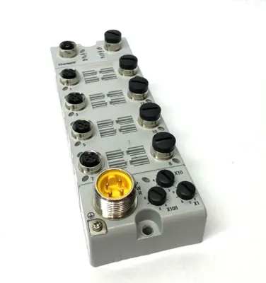 USED ALLEN BRADLEY SER. A ARMORBLOCK 16-POINT CONFIGURABLE I/O MODULE