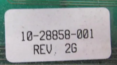 USED RICE LAKE WEIGHING SYSTEMS 34036 DISPLAY BOARD D4-28858-2 10-28858-001