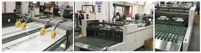 New  53x29” Web Fed Flatbed Die Cutting Machine