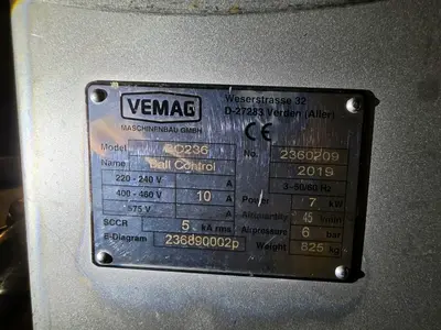 Used 2019 VEMAG BC 236 Forming Machine Illinois US | M&M Equipment Corp. #1503588