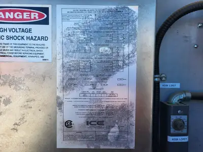 USED INDUSTRIAL COMMERCIAL EQUIPMENT ICE BMAE 115
