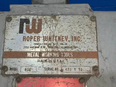 Used ROPER WHITNEY 812 Hand Benders Ohio US | HGR 24 #1229442
