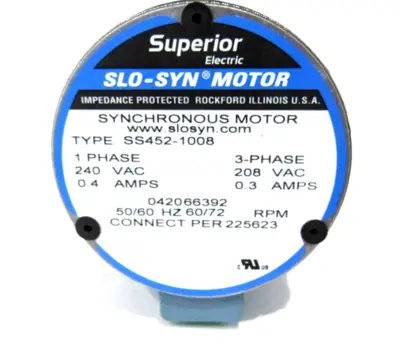 NEW SUPERIOR ELECTRIC SS452-1008 SLO-SYN MOTOR SS4521008