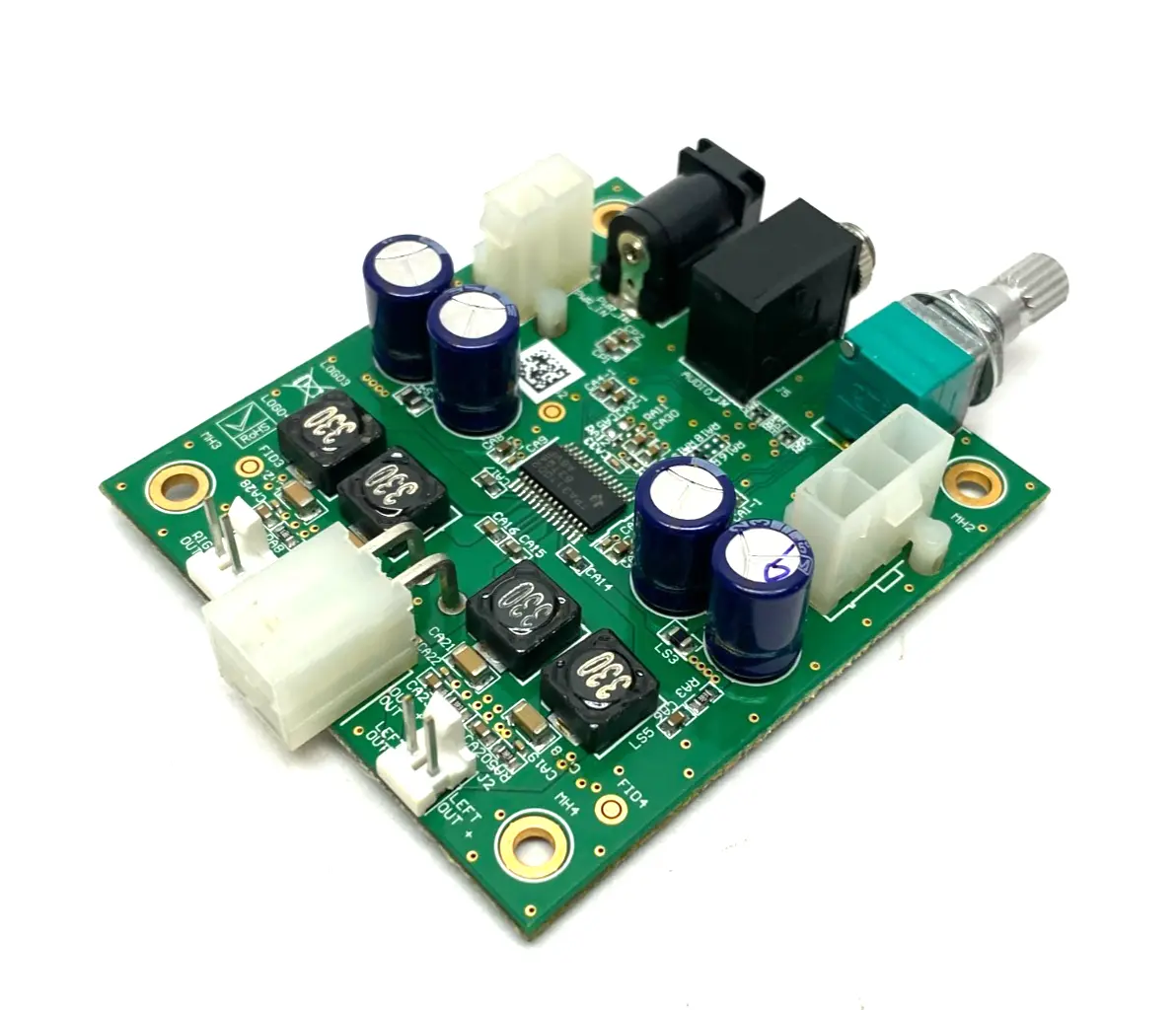USED MISCO AMPLIFIERS 2 CHANNEL, 25W, PCB STYLE AMPLIFIER WITH VOLUME CONTROL