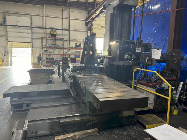 Used KURAKI KBT-1101P Horizontal Table Type Boring Mills Ohio US | G-2000, Inc. #1063380