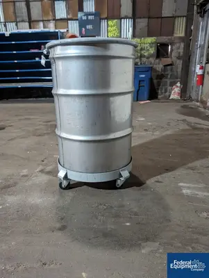 N/A 55 Gal Stainless Steel Drum
