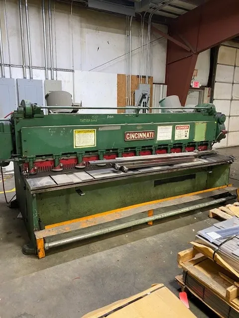 Used 1950 CINCINNATI 1810 Sheet Metal Shears Oklahoma US | Revelation Machinery #405400