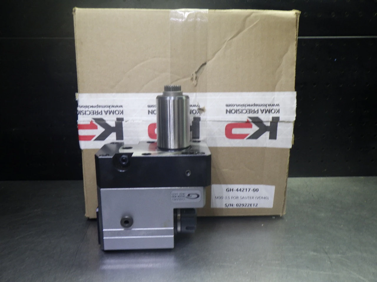 Alberti VDI40 ER25 Right Angle Head For Sauter Machines M90-3.5 (LOC973C)