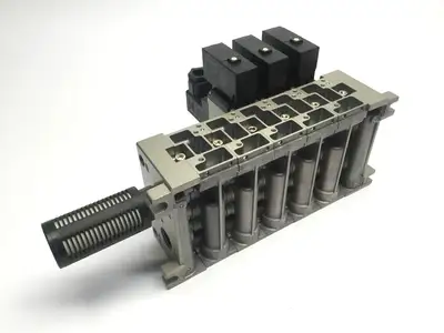 USED SMC NVFS3110-5DZ SOLENOID VALVES
