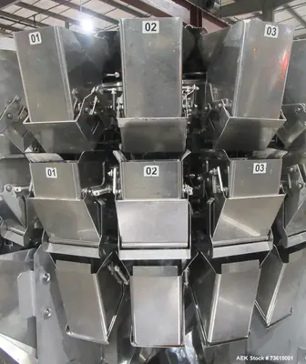 Used HAYSSEN ULTIMA 8-1 Net Weigh Filler Scale Vertical Form & Fill Illinois US | Aaron Equipment #760649