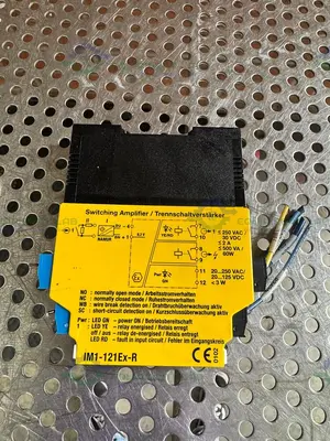 Used TURCK IM1-121EX-R ISOLATING SWITCHING AMPLIFIER Electronics & Components California US | Equipment Lab #1424382