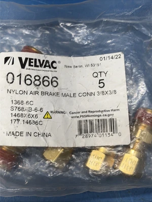 NEW Velvac Assortment (5) 016866, (9) 018010 Fast Shipping + Warranty