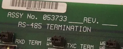 NEW HONEYWELL MEASUREX RS-485 TERMINATION BOARD ASSY 053733