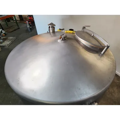 Used 475 Gallon Stainless Steel Liquid Holding Tank