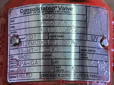 USED CONSOLIDATED 19126MC0-1-H1-DA-33-MT-FT-LA