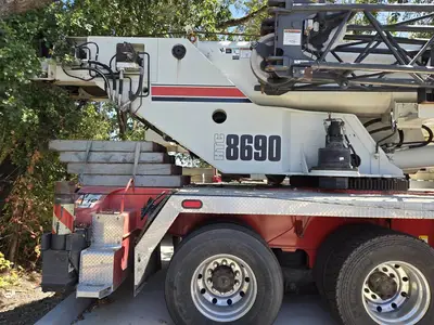 Used 2008 LINK-BELT HTC-8690 Telescopic Boom Lifts California US | Ben Kaplan Equipment #1233508