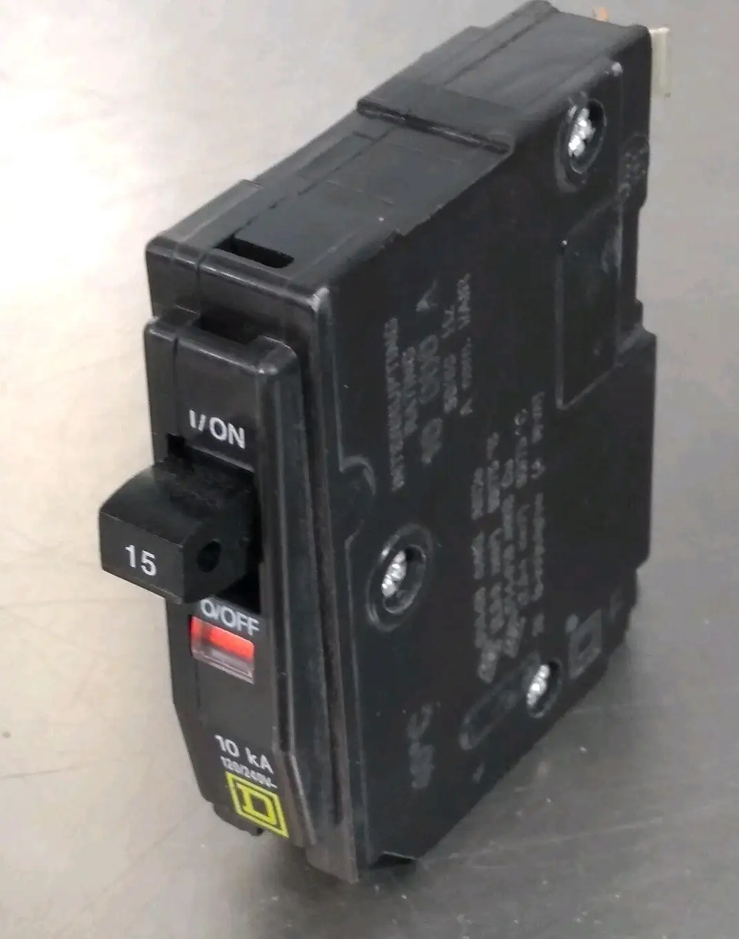 SQUARE D 10KA 15A Single Phase Loc4D40