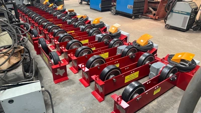 2025 KEC 3-60 HD WELDING TANK TURNING ROLLS/PIPE TURNING ROLLS | KEC, Inc. (4)