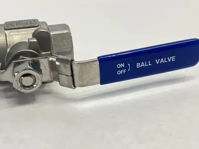 New | in-Stock Midland Industries 2-Piece Ball Valve 1/2" FPT x FPT 2000psi Pump & Valve Parts Michigan US | Maverick Industrial Sales #1391022