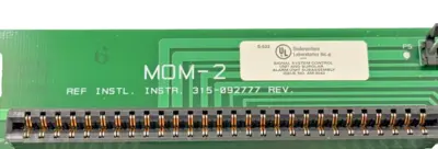 NEW SIEMENS MOM-2 PLC ADD ON BOARD 2 SLOT CARD CAGE MODULE MOM2