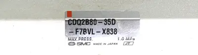 USED SMC CDQ2B80-35D-F7BVL-X838