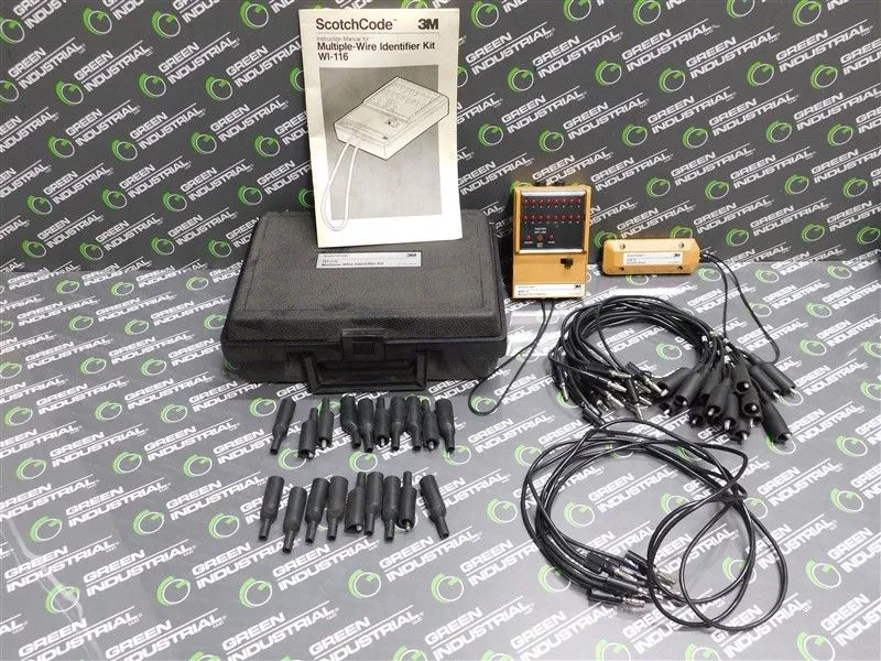 ScotchCode MWD-16 Multiple Wire Detector with CGB-16 Common Block Used