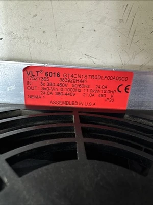 USED Danfoss VLT6016 GT4CN1STR0DLF00A00C0